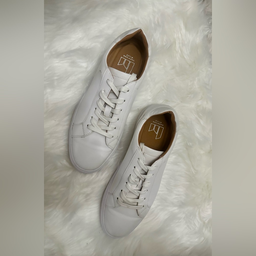Used Harrison Myles sneakers color white size 10